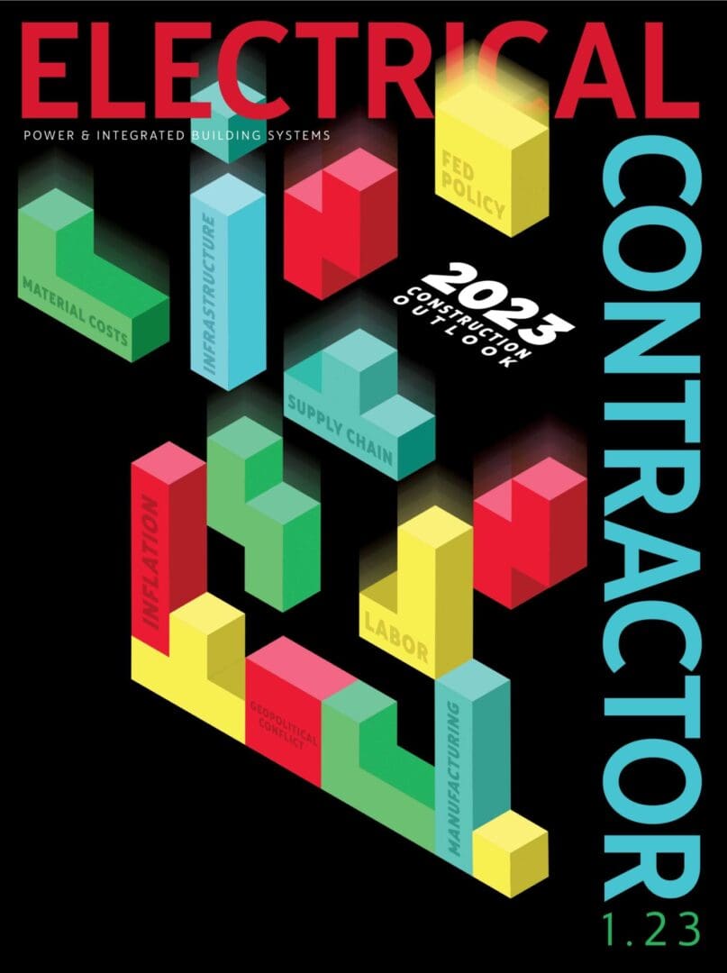 The Media Recognition cover of Electrical Contractor magazine.