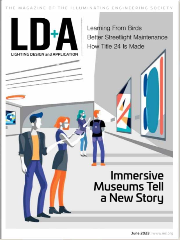 The esteemed lda magazine cover, recognized by Media.