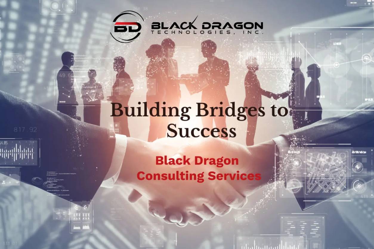 Black Dragon Technologies confirming consulting partnership with handshake